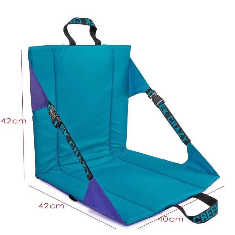 Siège stade pliant rembourré dossier - Coussin pêche confortable support lombaire hommes femmes