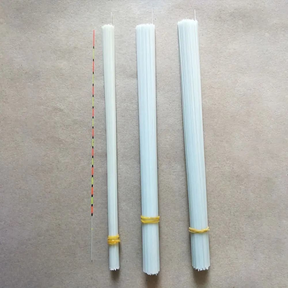 10 flotteurs de pêche de nuit à cône lumineux DIY en fibre de verre, avec œillet