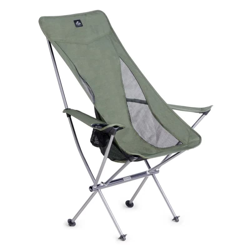 Fauteuil Naturehike dossier haut extérieur - Siège confortable ergonomique pour pêche et camping