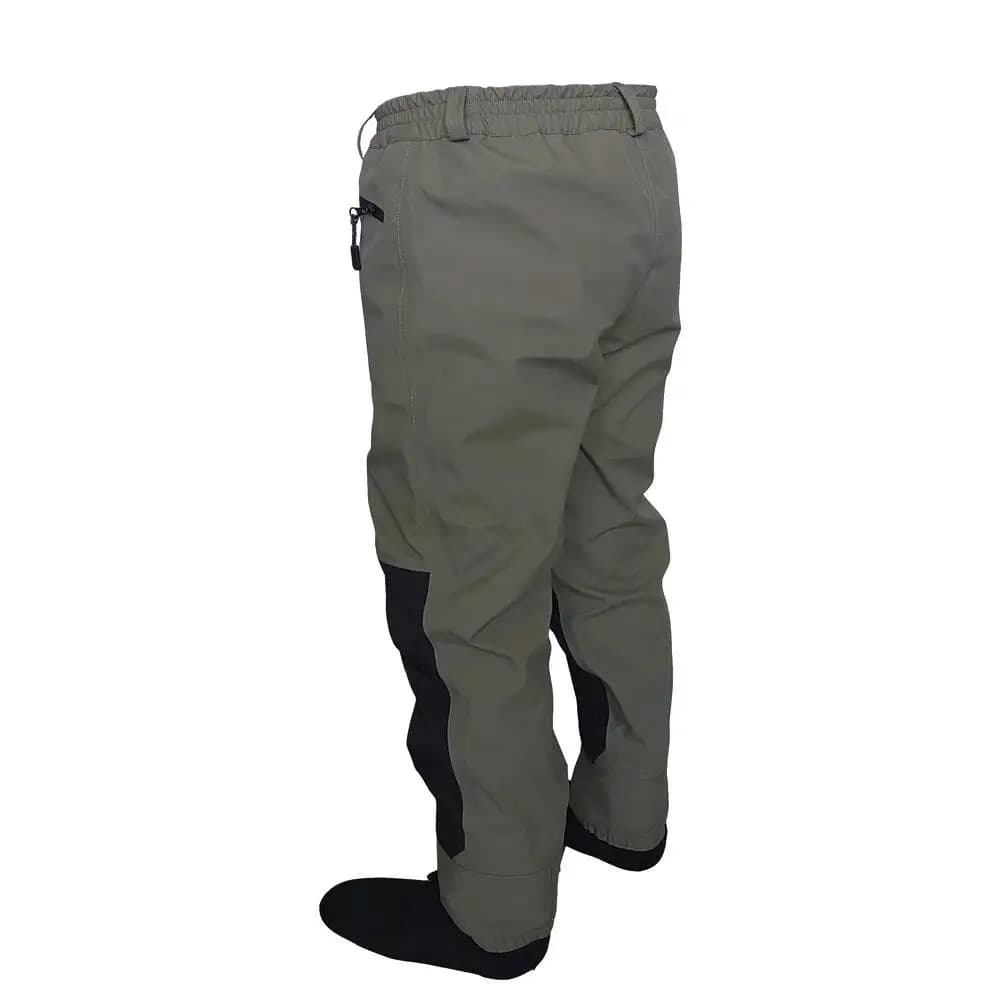 Waders taille haute pêche à la mouche 3 couches - Pantalons de pêche imperméables respirants durables chasse canard