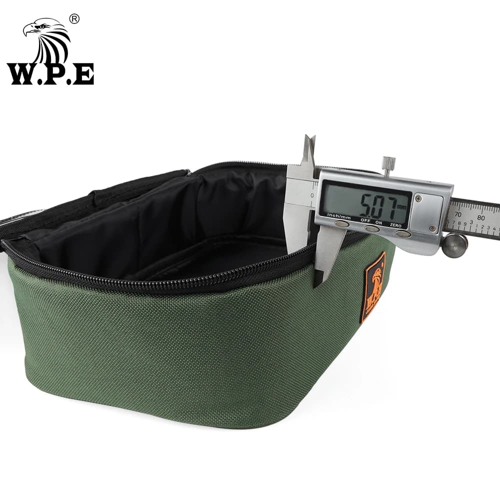 Sac de pêche carpe W.P.E multifonction 600D PVC oxford pour moulinets lignes leurres outils