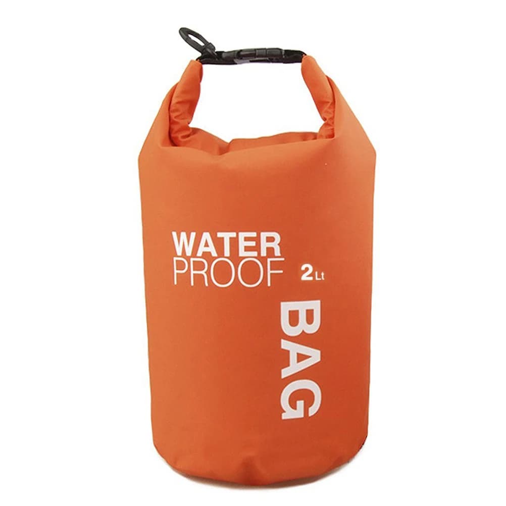 Sac étanche 2L pour pêche, kayak et sports nautiques - Protection optimale pour appareils photo et équipements