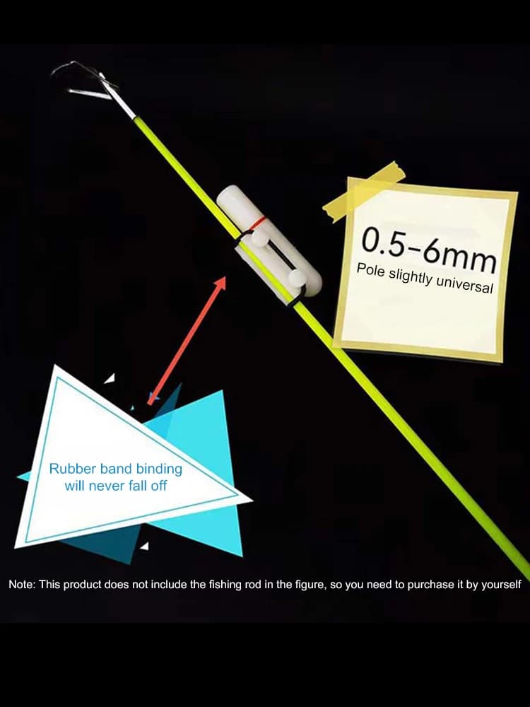 Lumière scion électronique amovible pour pêche nuit - indicateur alerte canne étanche pêche nocturne