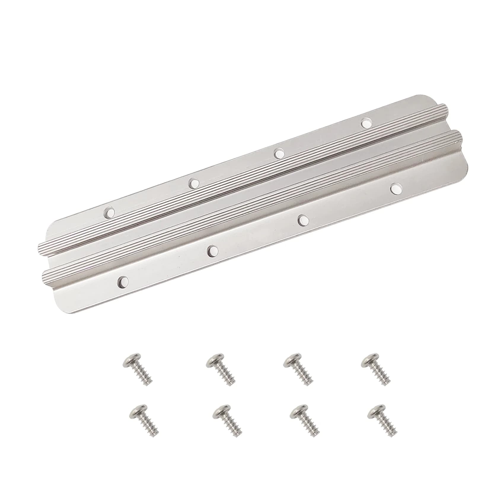 Rail en aluminium pour kayak - Système de fixation modulaire pour accessoires pêche - Support canne et monture universelle