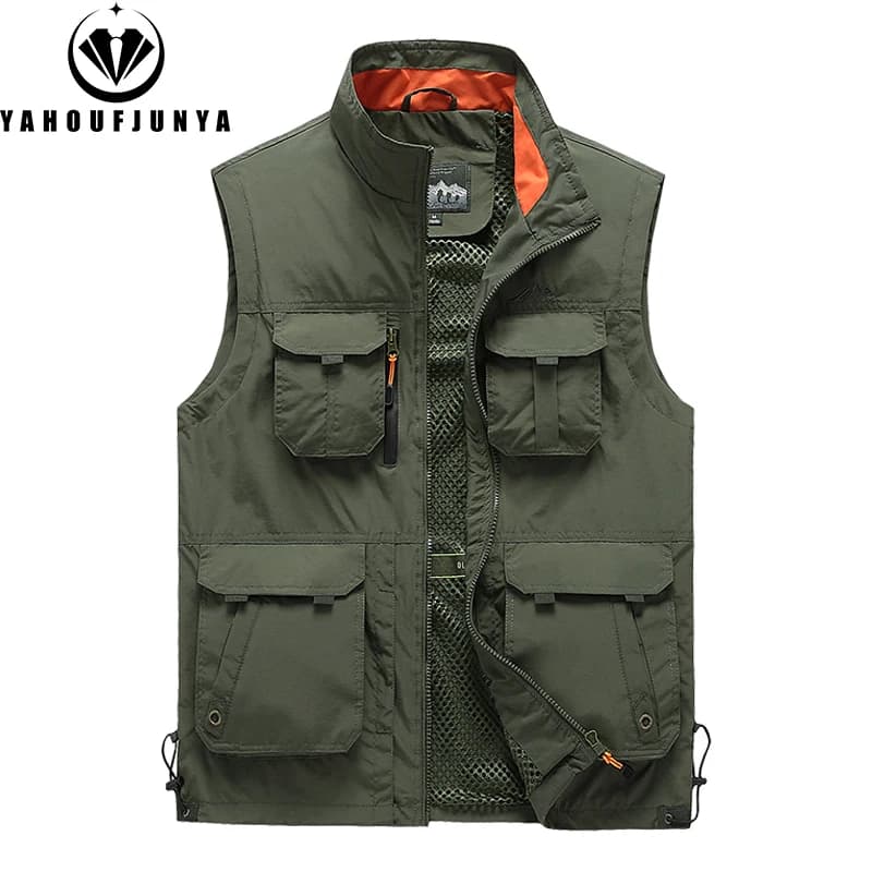 Veste de pêche Lixada respirante avec gilet de sauvetage intégré pour pêche en rivière et sécurité aquatique
