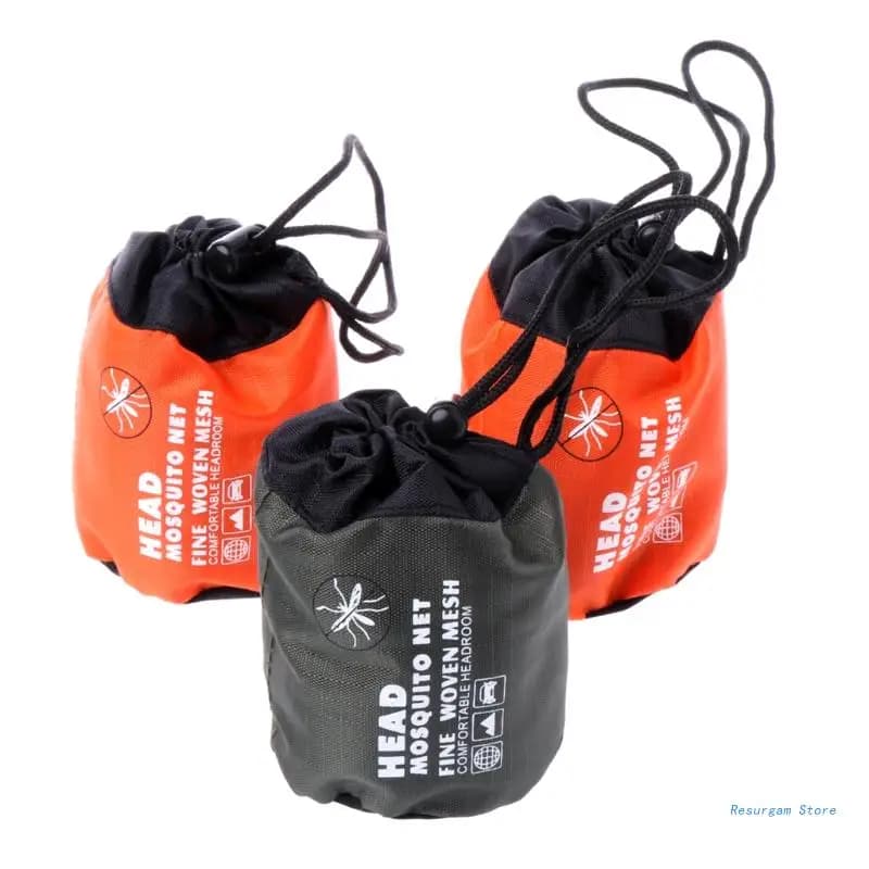 Masque anti-moustiques tête et visage filet protection pêche chasse sans gêne ventilation optimale