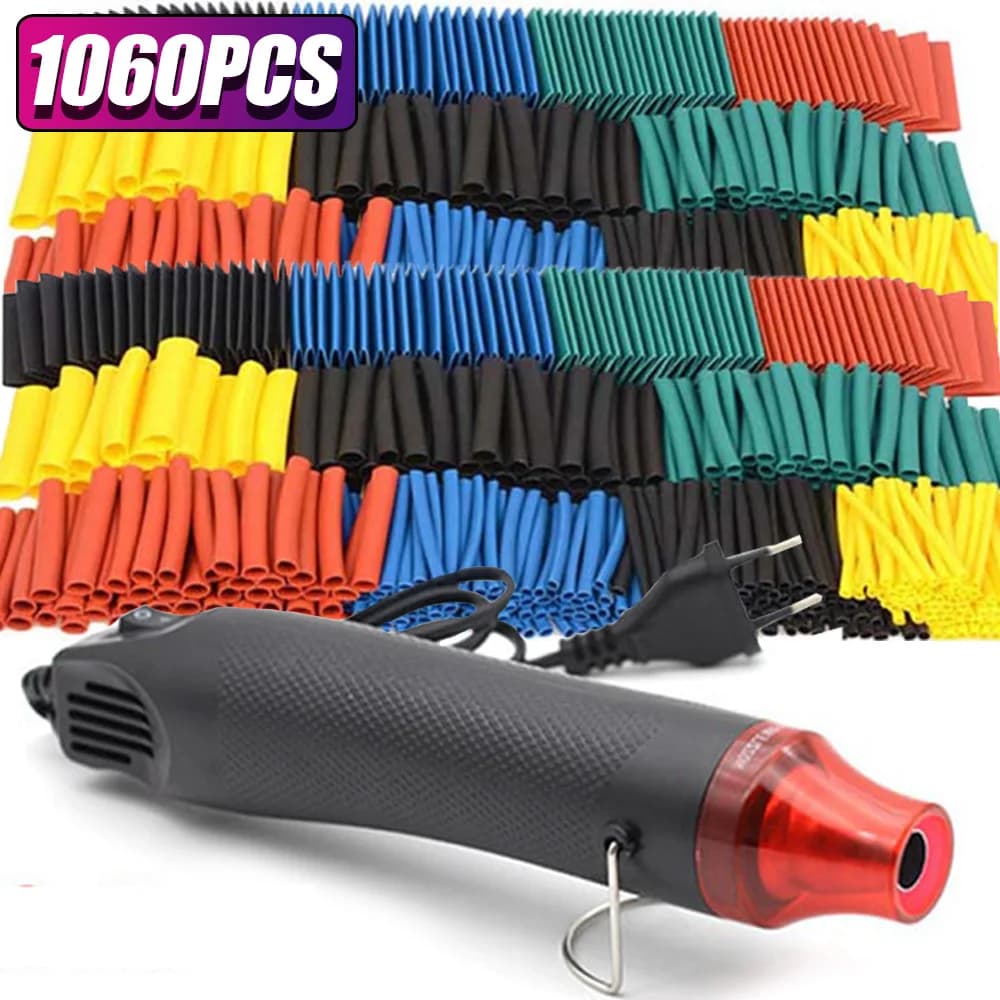 Kit gaine thermorétractable 2:1 pour réparation câbles électriques, protection équipement pêche