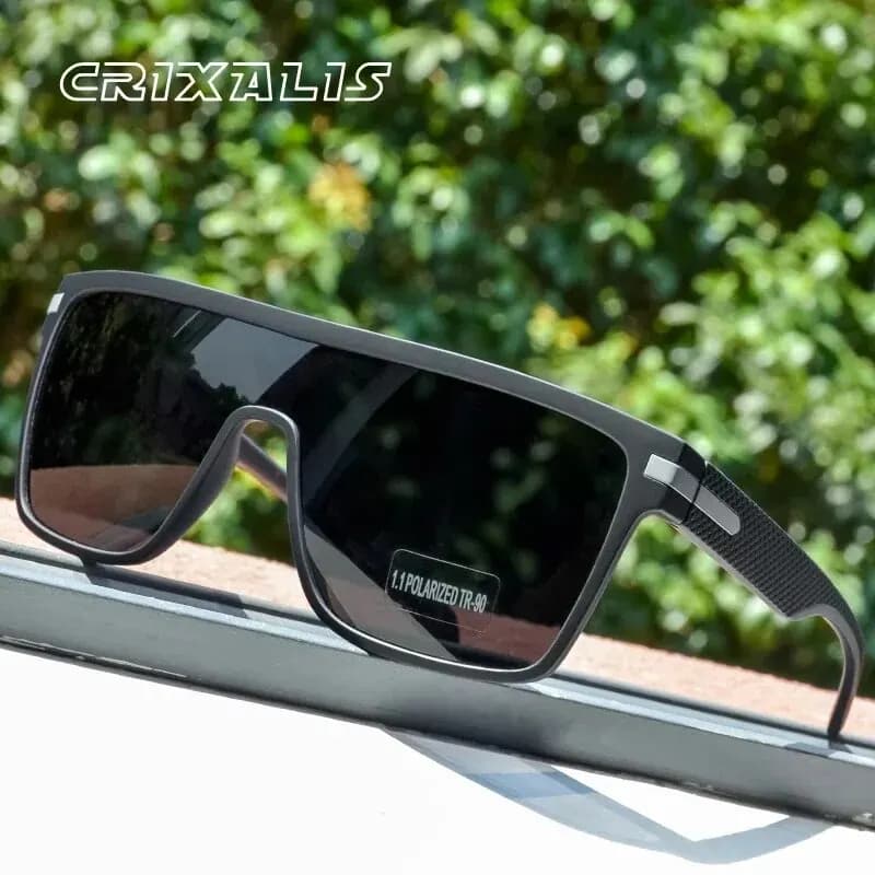 Lunettes de soleil polarisées conduite pêche anti-éblouissement miroir UV400 protection optimale