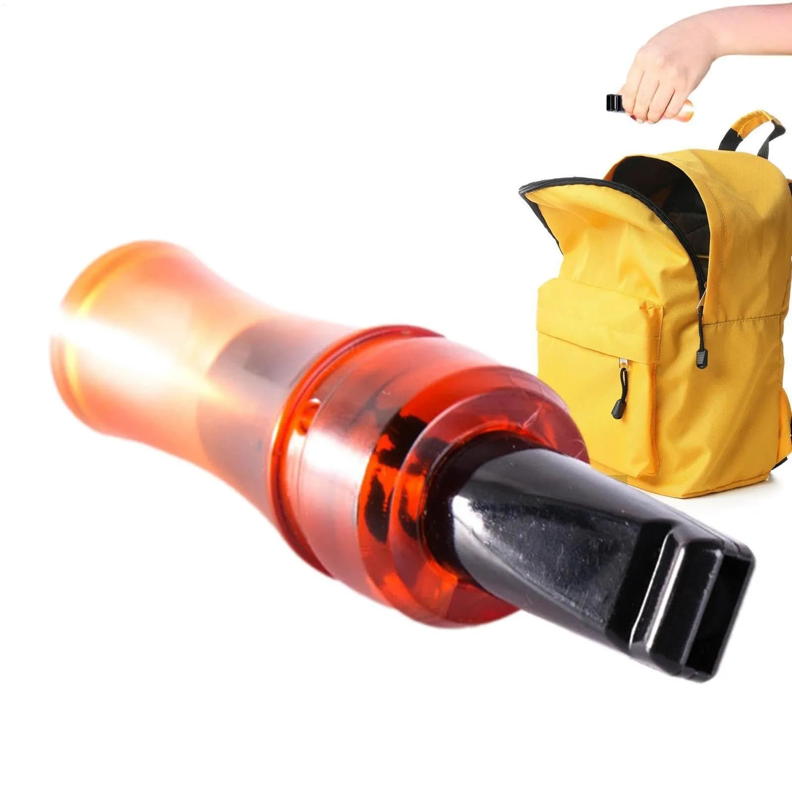 Sifflet appel corbeau chasse outils - leurre simulation son appât accessoire extérieur durable