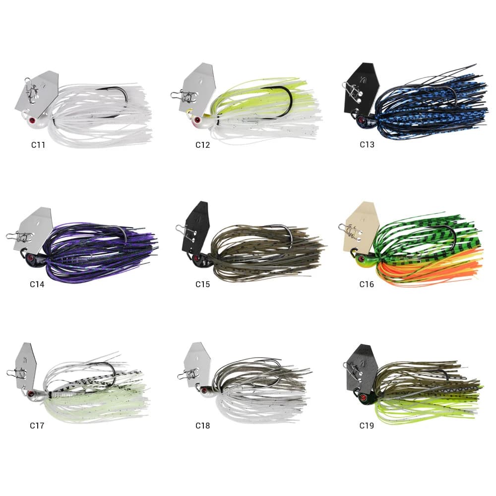 Leurre Chatterbait Noeby pour Brochet et Perche, leurre vibrant avec hameçon Stinger, 10.5g à 35g pour