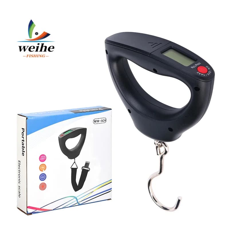 Balance portative manuelle WEIHE A24 pour pêche aux leurres pesée multi-scènes précise portable