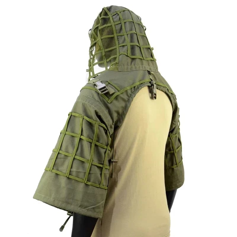 Combinaison sniper Ghillie pour pêche discrète et tir sportif en extérieur