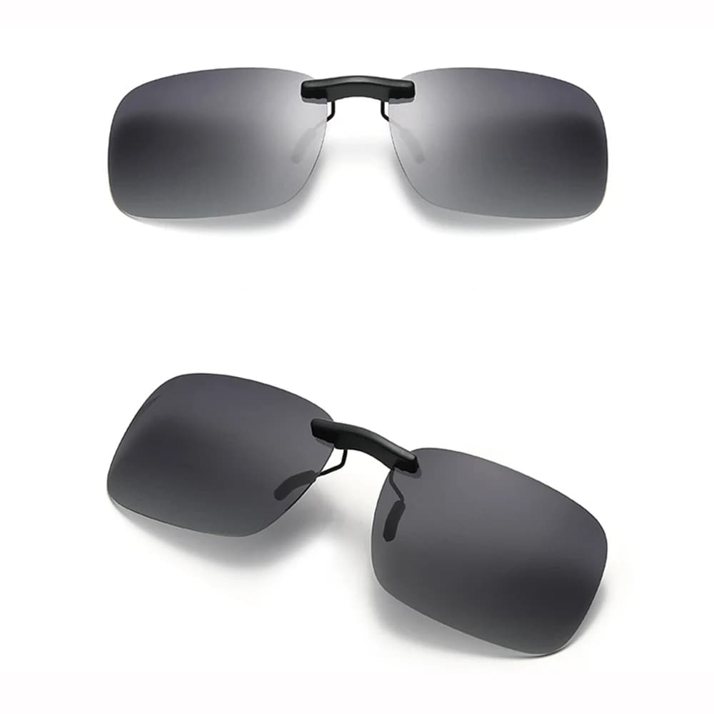 Lunettes clip-on polarisées sans monture KLASSNUM pour pêche - Anti-éblouissement UV400 - Homme Femme