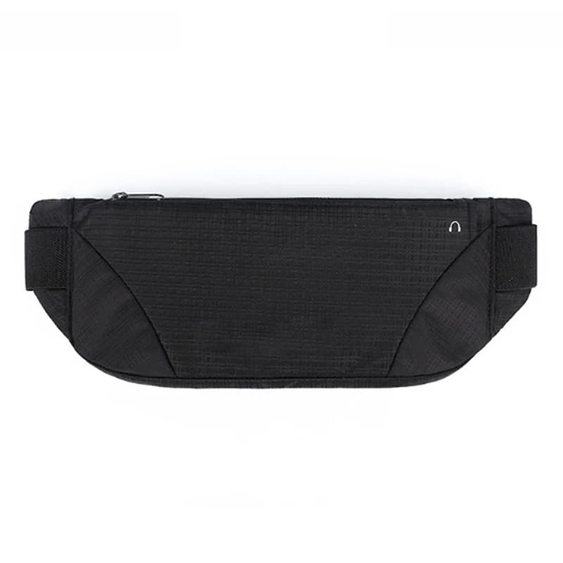 Sac banane coloré étanche running jogging ceinture porte-billets sport homme femme zip discret