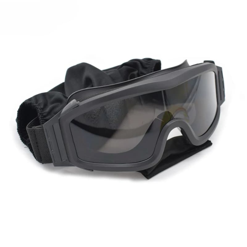 Lunettes tactiques militaires unisexe anti-vent UV400 pour paintball, randonnée et pêche camping