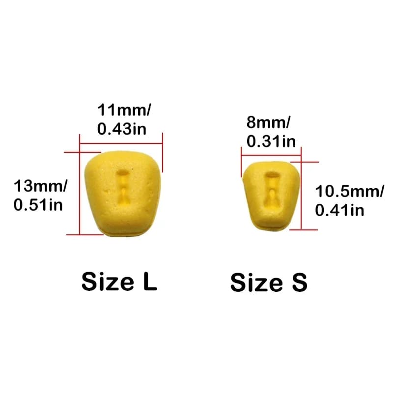 30 maïs artificiels pour carpe - Imitations tailles S/L pour hair rig et méthode feeder
