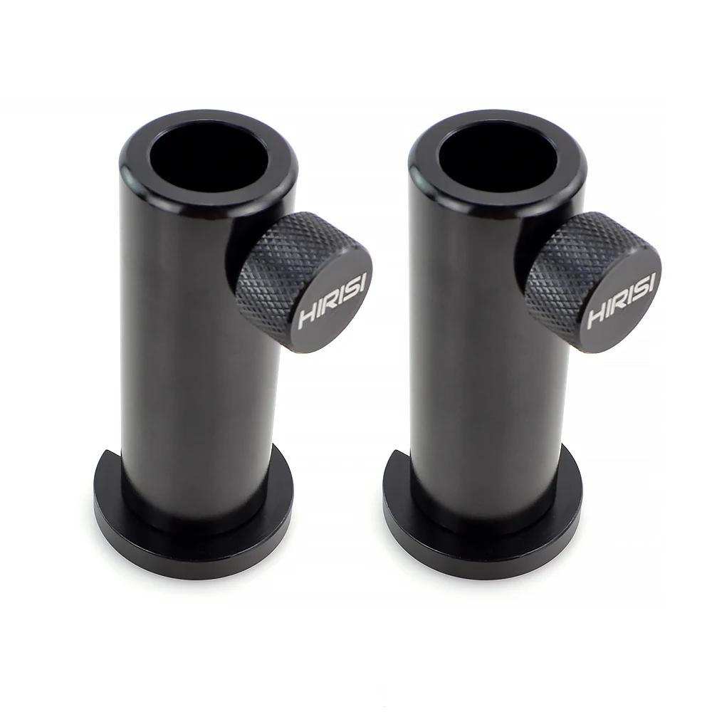 Support de canne en aluminium pour pêche à la carpe - Porte-canne réglable avec vis pour plateforme