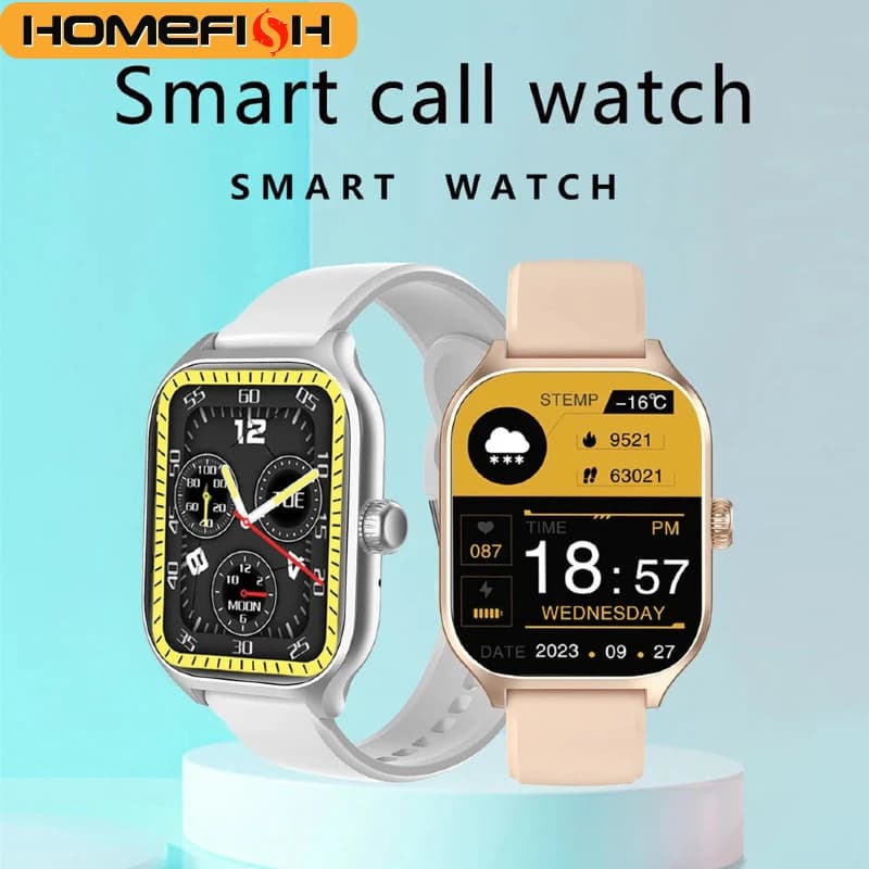 Montre intelligente HOMEFISH H9 appels Bluetooth photo à distance monitoring sommeil modes sport