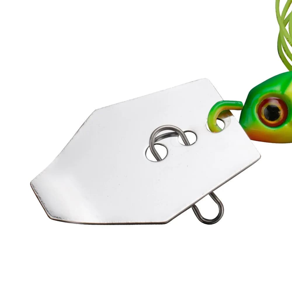Leurre de pêche spinnerbait chatterbait avec lame dansante, leurre vibrant de 7g à 21g pour carnassiers