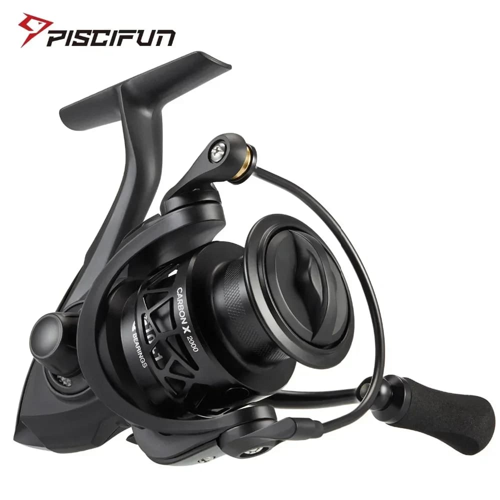 Moulinet Spinning Piscifun Carbon X Ultraléger 145g 15kg Max 5.2:1/6.2:1 11BB Eau Douce 1000-4000
