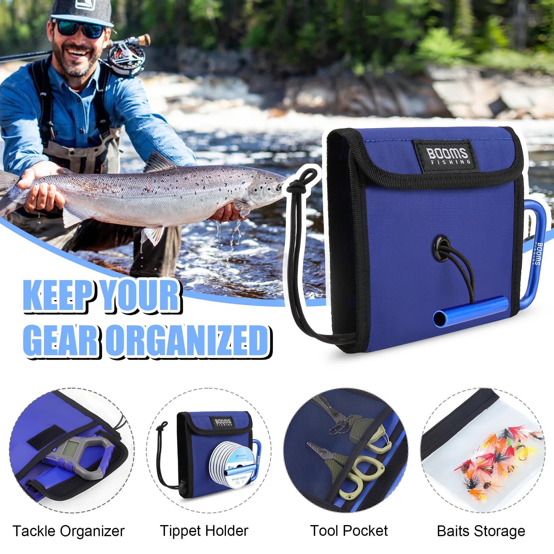 Classeur souple de rangement pour leurres pêche organisation optimale des appâts et montages de pêche