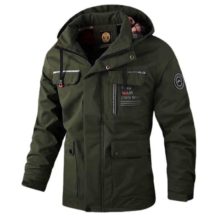 Veste pêche softshell polaire - Vêtement chaud technique pour pêche hivernale