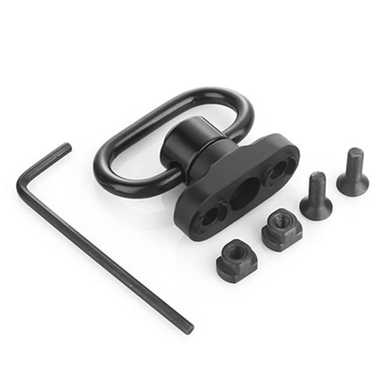 Adaptateur de montage pour sangle sur rail Mlok - Fixation rapide QD accessoire fusil chasse