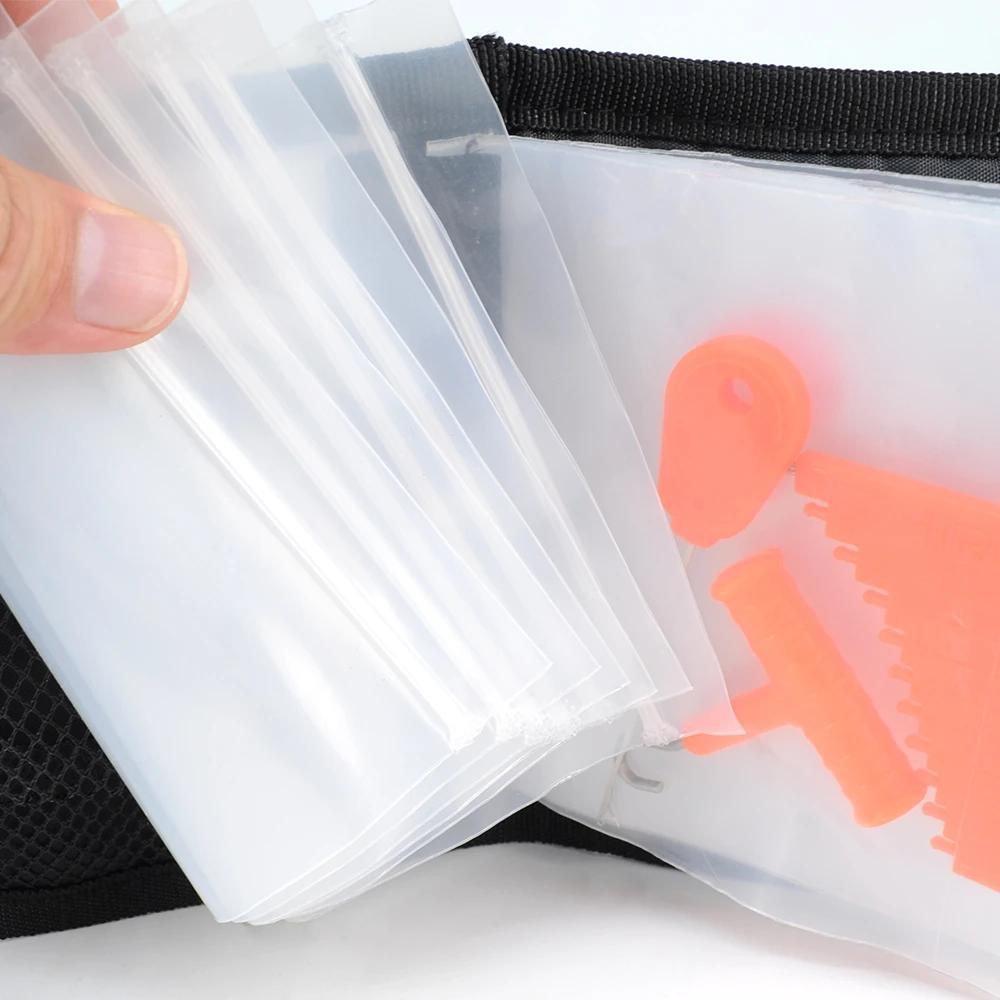 Sac de rangement transparent pour montages de pêche à la carpe, porte-leurres et accessoires de pêche