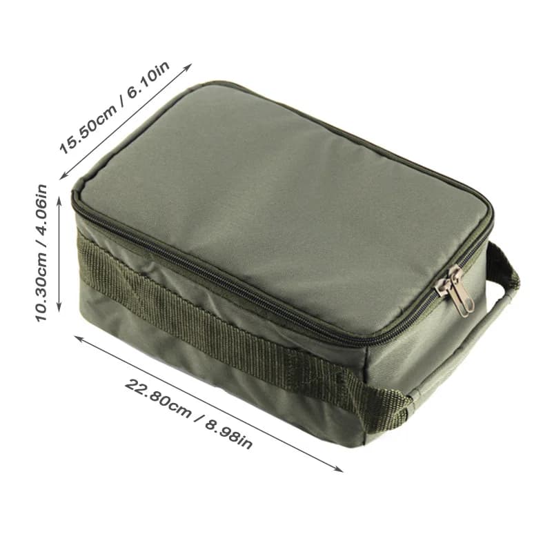 Sac de pêche étanche portable avec séparateurs - Rangement moulinets spinning baitcasting