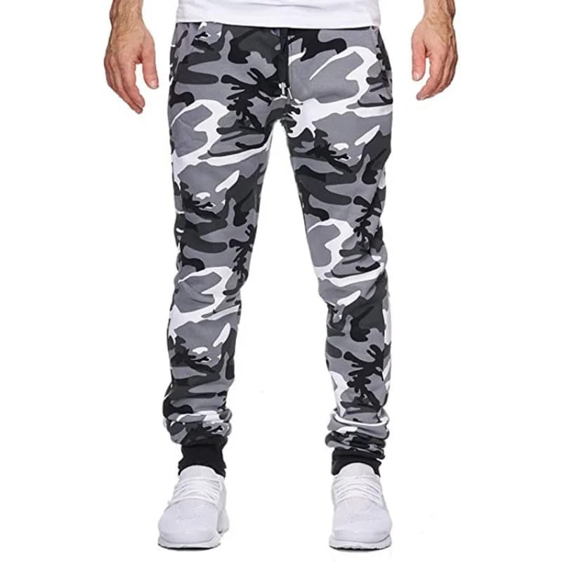 Pantalon camouflage 2025 automne hiver homme cordon de serrage grande taille jogging pêche