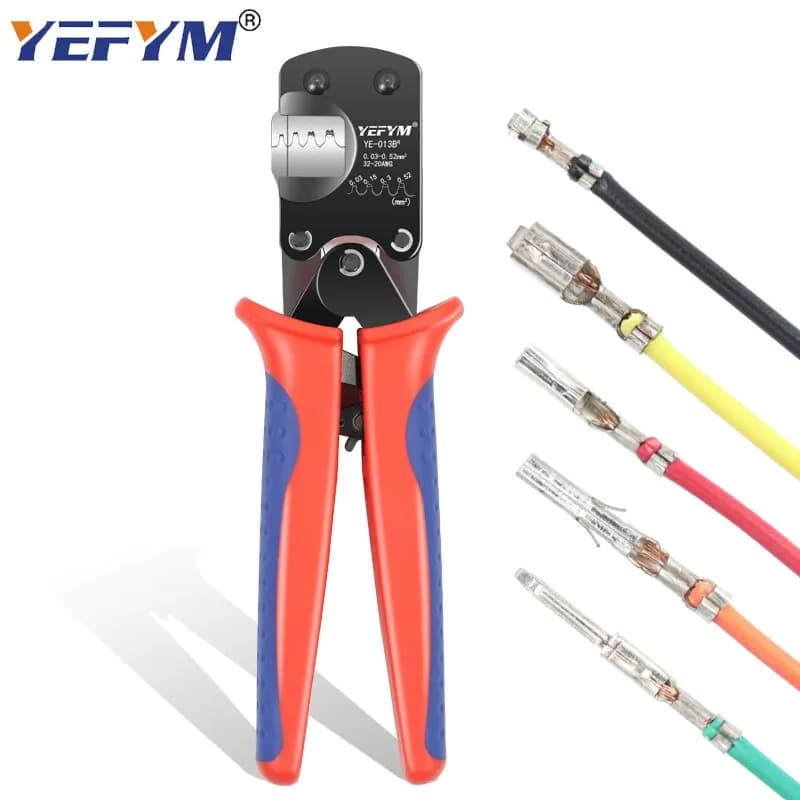 Pince à sertir micro-connecteurs YE-013BR pour pêche - Compatible Molex/JST pour équipements pêche électrique
