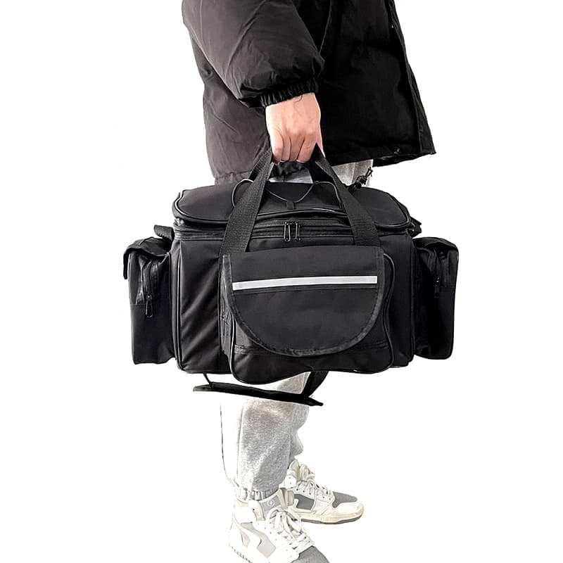 Sac pêche grande capacité étanche PJ198 - Sac ceinture leurres multifonction pour pêche carpe