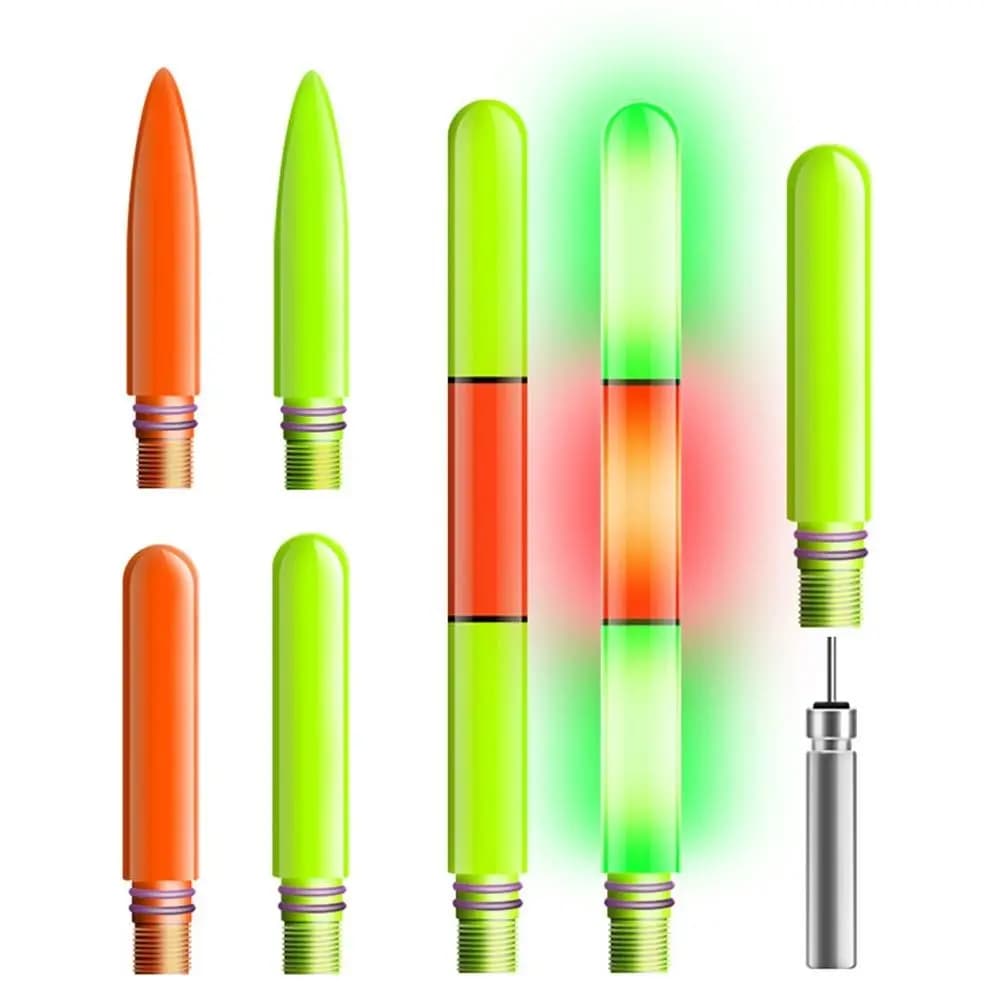 Flotteur électronique intelligent LED ultra sensible - capteur changement couleur pêche nuit brillant