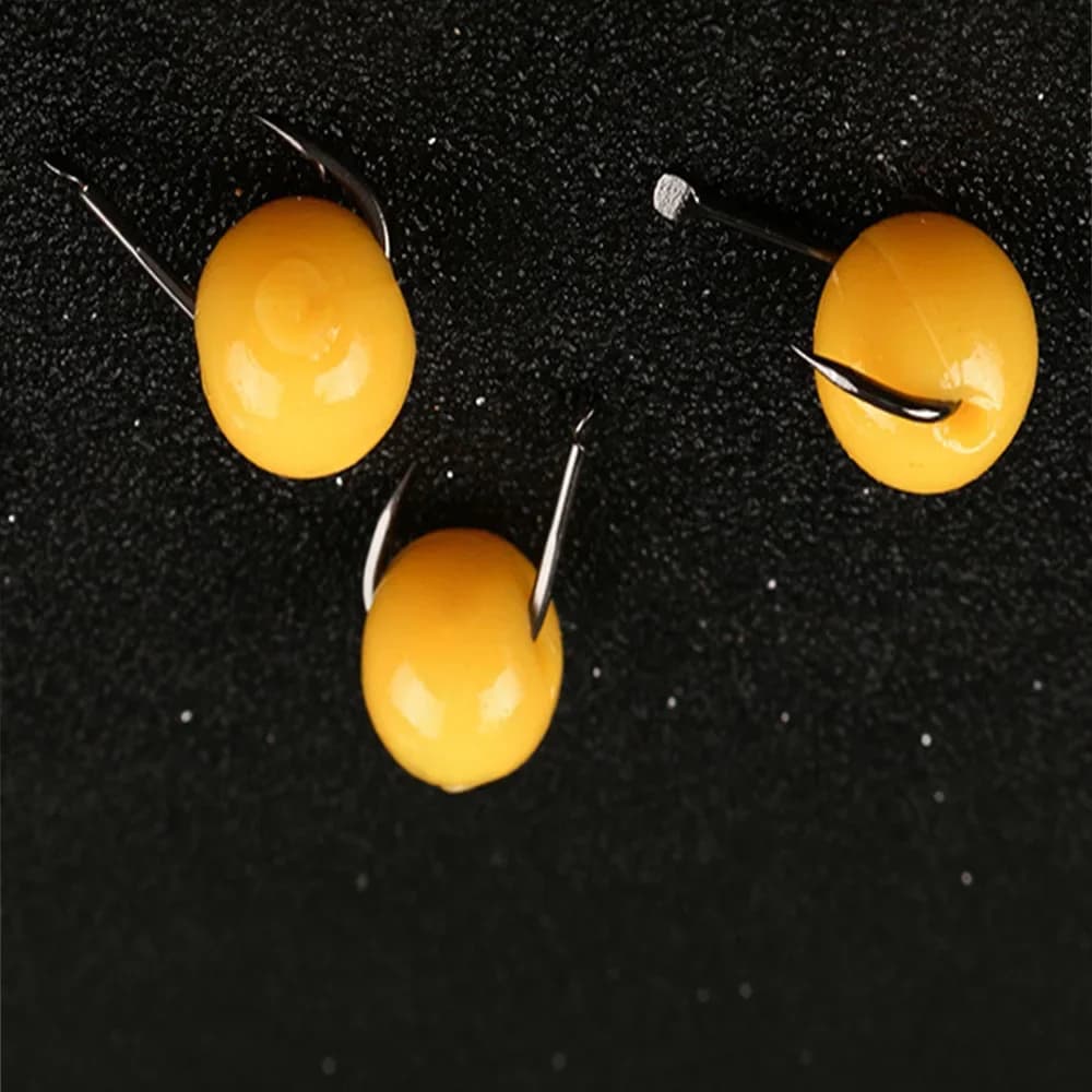 20 boilies mi-flottants saveur maïs-fraise - Appâts ronds pour carpe pêche en pleine eau