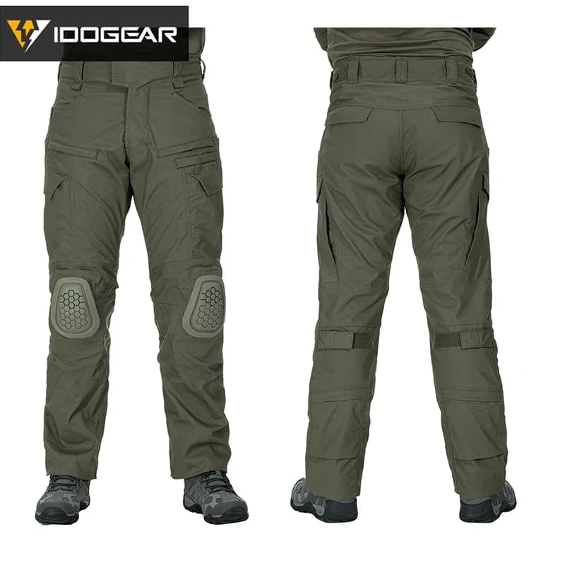 Pantalon combat pêche avec protections genoux pour pêche sportive intensive et compétition