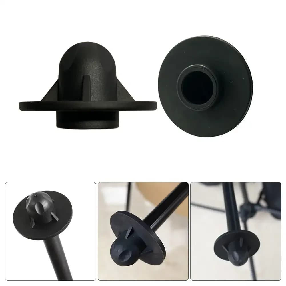 Pieds anti-enfoncement chaise lune pliante 4 pièces accessoires pêche camping équipement extérieur
