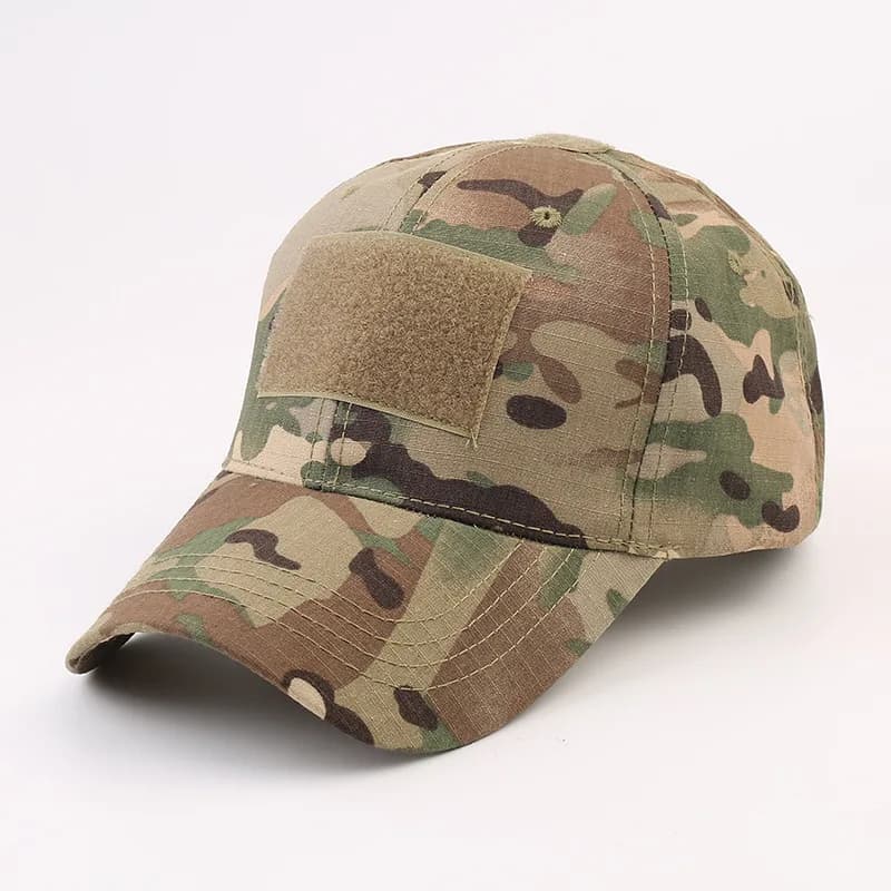 Casquette camouflage tactique paintball - Ajustable pour pêche combat et sports extrêmes
