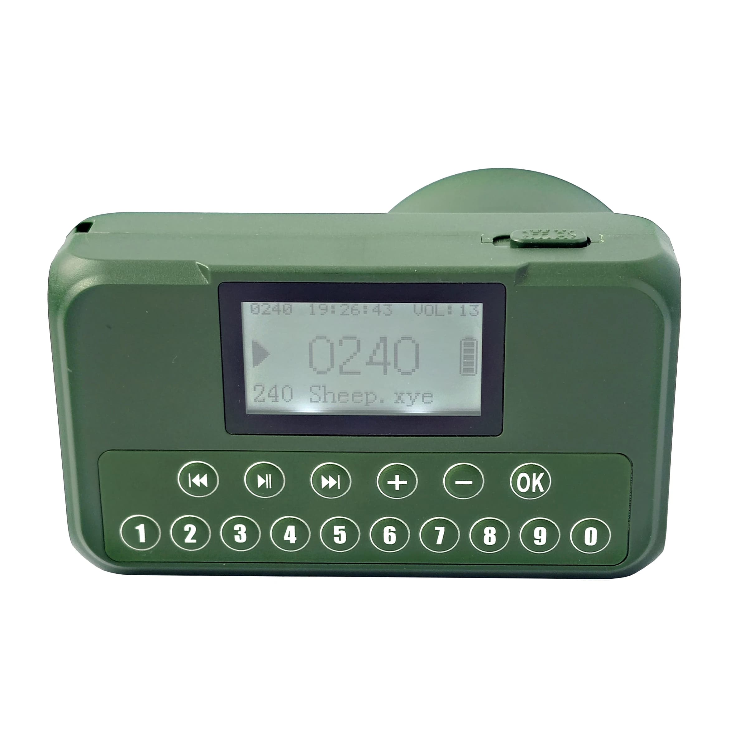 Appelant électronique oiseaux MP3 50W avec 240 chants contrôle à distance pour pêche