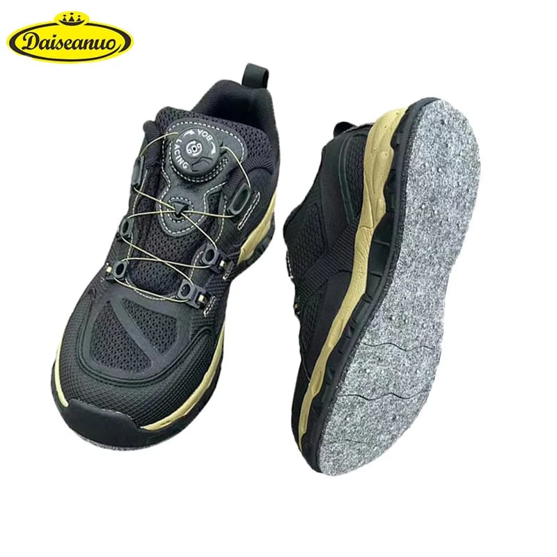Chaussures pêche étanches hommes femmes basse hauteur confort randonnée trekking légères anti-dérapantes respirantes