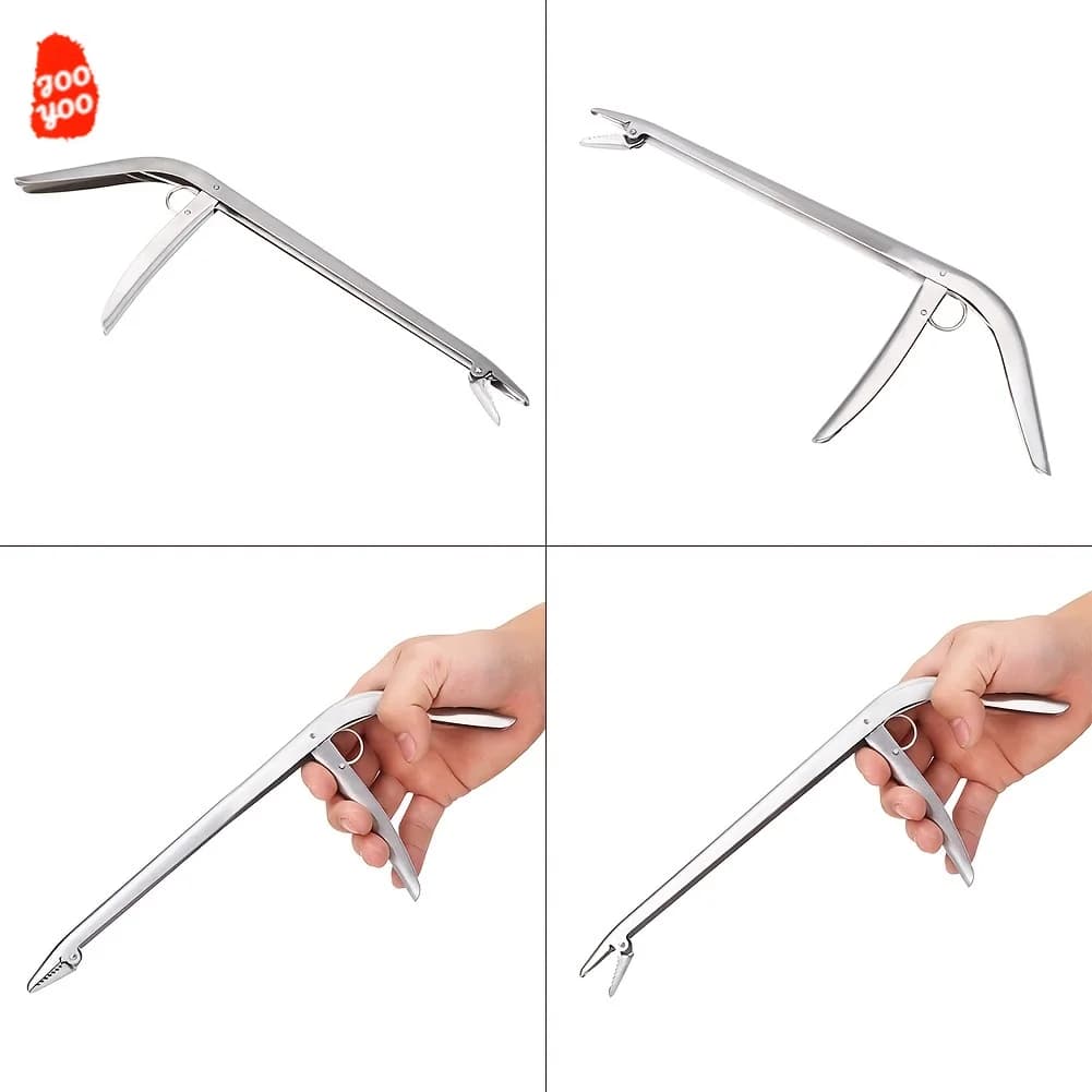 Pince décrochage inox poissons - dégorgeoir clip pince décrocheur contrôle prise outil pêche