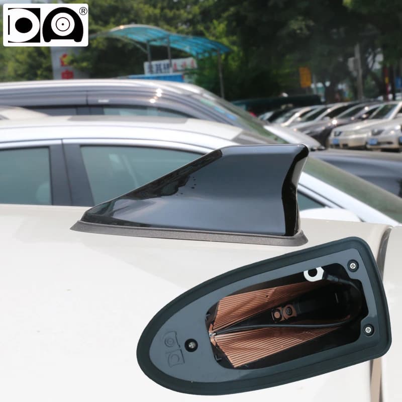 Antenne radio voiture étanche requin - Signal renforcé peinture piano pour Toyota Verso Avensis Yaris