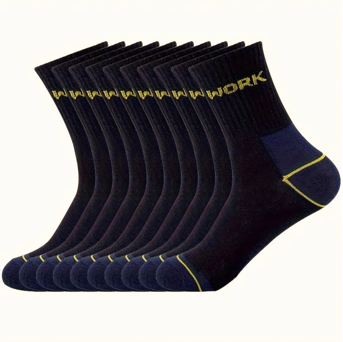 Chaussettes homme mi-tube absorbantes anti-odeurs sport basse coupe toutes saisons confort
