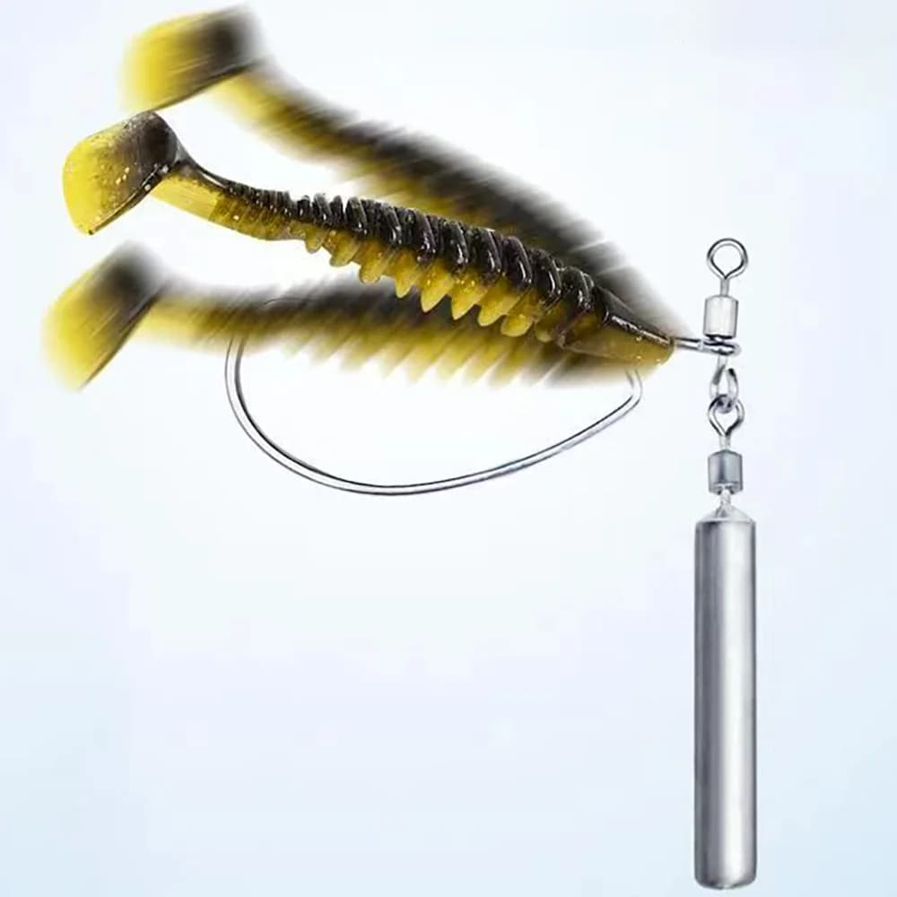 10 plombs GOBAIT 3.5g à 10g - Poids mince pour pêche rapide - Accessoires pêche métalliques