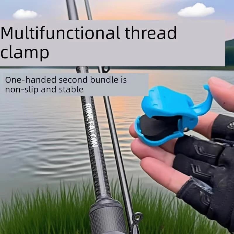 Support canne à pêche anti-dérapant clips rapide 2/4/10 pièces accessoires pêche fixation canne