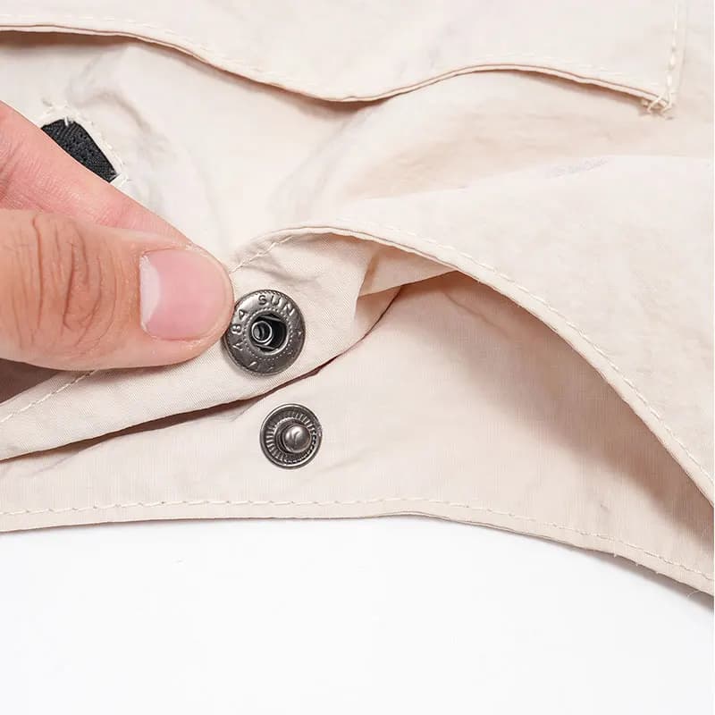 Veste de pêche unisexe imperméable à grande capacité avec multiples poches pour hommes et femmes