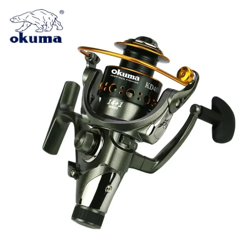 Moulinet OKUMA frein double relâche avant arrière 12KG dragage pour pêche sportive