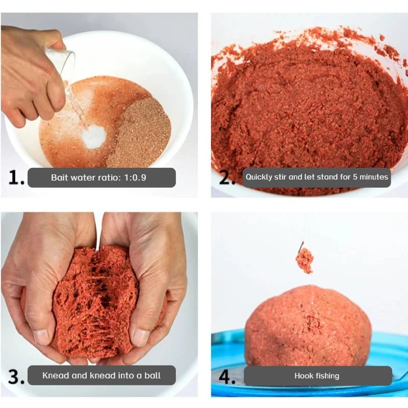 Amorce Tianyuan saveur sucrée pour carpe et carassin - appât rapide pêche hiver automne eau douce