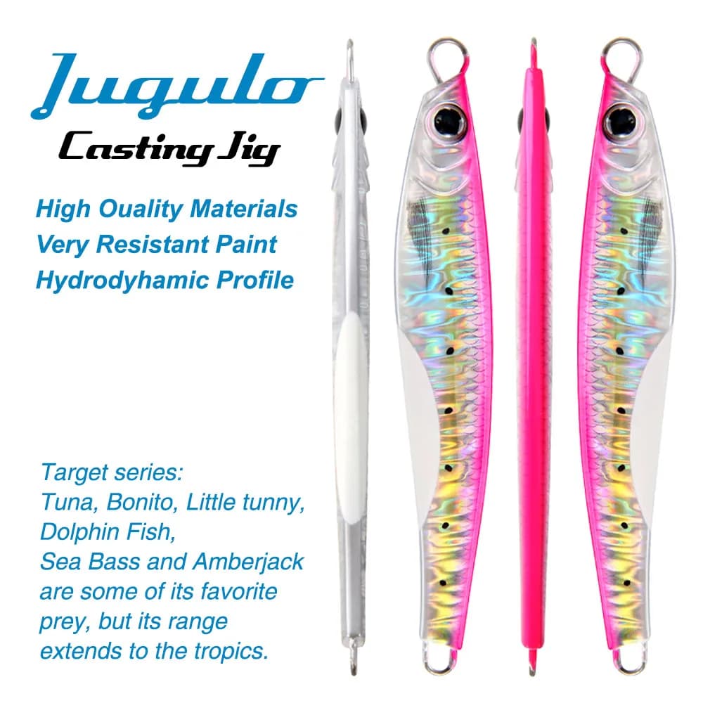 Leurre casting FSTK Jugulou 15g à 80g pour bar thon pêche en mer leurres longue distance