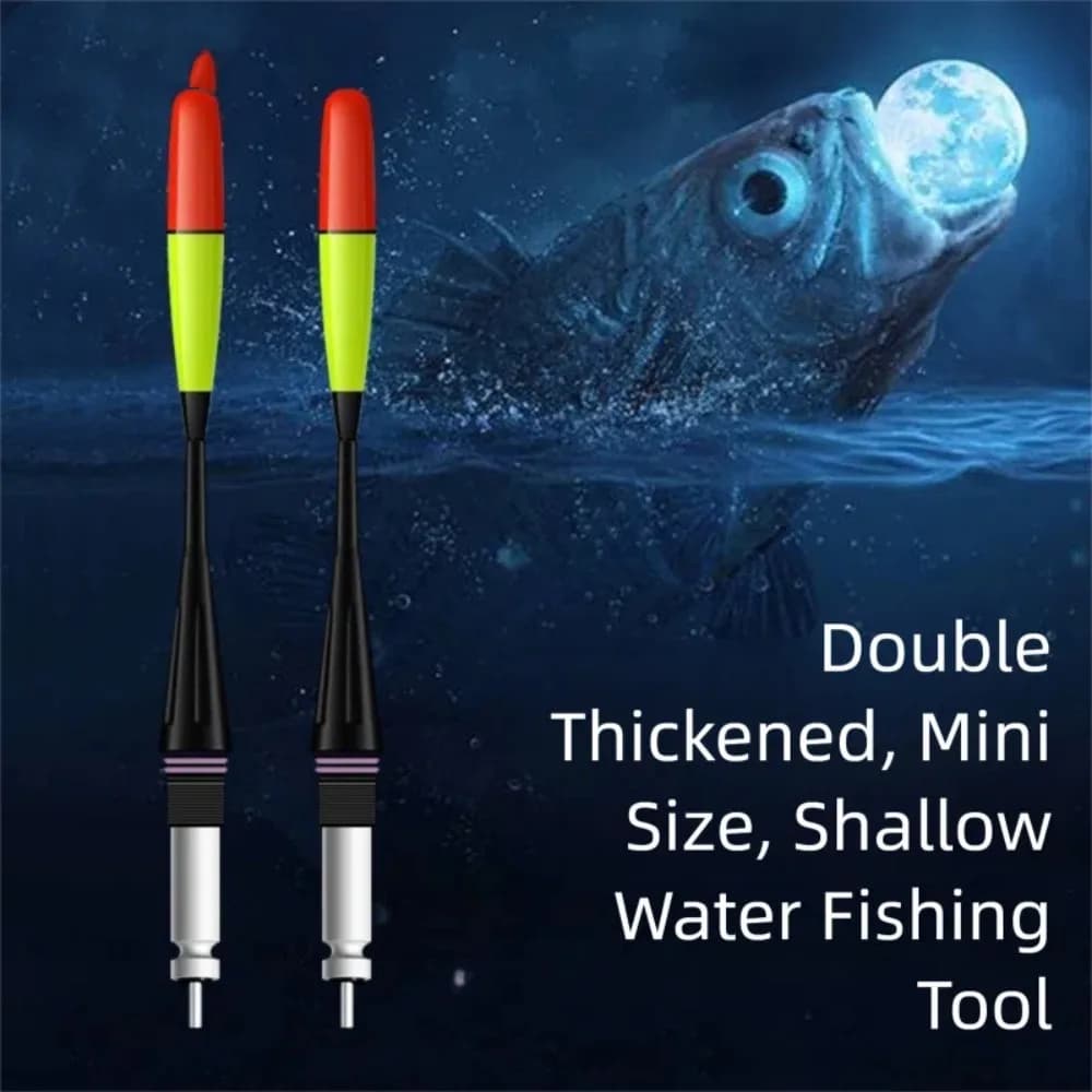 2 flotteurs LED intelligents ultra sensibles - pêche nocturne avec montage haut - électronique