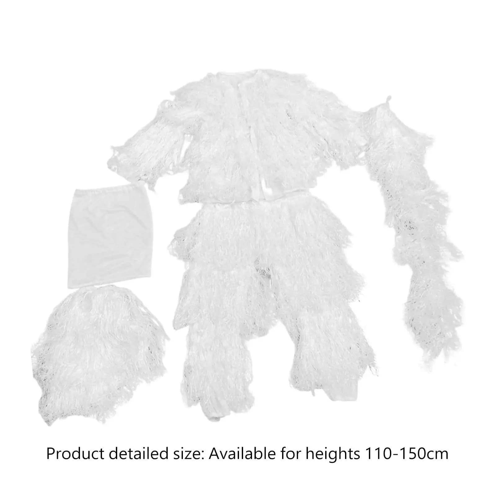 Combinaison ghille enfants halloween observation oiseaux extérieur pantalon vêtement pêche en famille